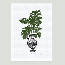 Load image into Gallery viewer, Grecian Jug Linoprint | A3