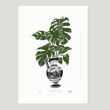 Load image into Gallery viewer, Grecian Jug Linoprint | A3