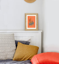 Load image into Gallery viewer, A5 Pumpkin Rabbit Print