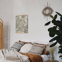 Load image into Gallery viewer, Kentish Hedgerow Birds Linoprint Tea Towel – A Timeless Celebration of Nature