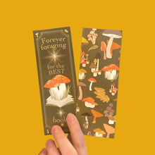 Load image into Gallery viewer, Mushroom foraging bookmark
