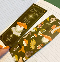 Load image into Gallery viewer, Mushroom foraging bookmark