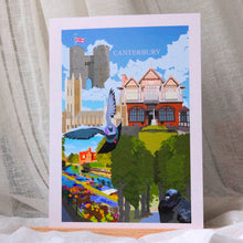 Load image into Gallery viewer, Canterbury Cathedral Montage A4 Print