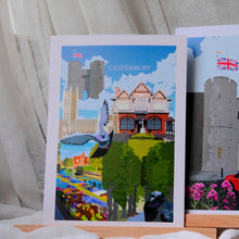 Load image into Gallery viewer, Canterbury Cathedral Montage A4 Print