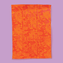 Load image into Gallery viewer, Fuckity Floral Teatowel