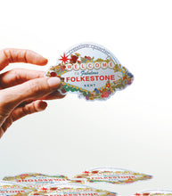 Load image into Gallery viewer, Welcome to Folkestone | Eco Paper Sticker