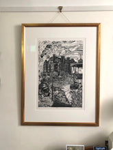 Load image into Gallery viewer, Folkestone West Montage – Limited Edition British Seaside Linocut Print