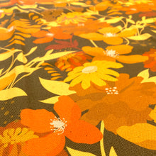 Load image into Gallery viewer, Retro Green & Mustard Teatowel