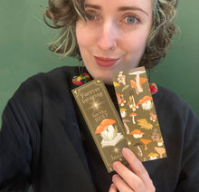 Load image into Gallery viewer, Mushroom foraging bookmark