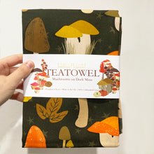 Load image into Gallery viewer, The Woodland Harvest Tea Towel – A Hand-Illustrated Design Inspired by Nature