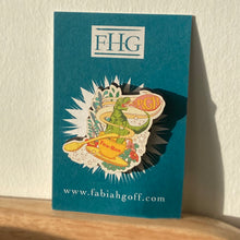 Load image into Gallery viewer, Tea-Rex | Pin | Eco Wooden Badge