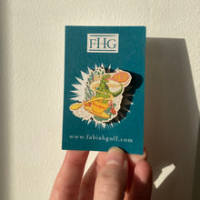 Load image into Gallery viewer, Tea-Rex | Pin | Eco Wooden Badge