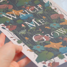 Load image into Gallery viewer, Watch Me Grow A4 Print