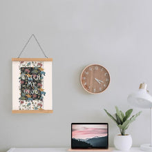 Load image into Gallery viewer, Watch Me Grow Pun on Black Art Print