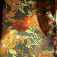 Load image into Gallery viewer, Retro Green & Mustard Teatowel