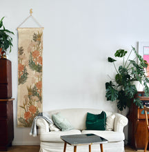 Load image into Gallery viewer, Tropical Meadow in Soft Blush Pink Wall Hanging