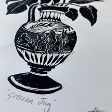 Load image into Gallery viewer, Grecian Jug Linoprint | A3
