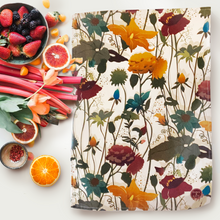 Load image into Gallery viewer, Oatmeal Shadow Kentish Garden Teatowel