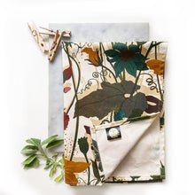 Load image into Gallery viewer, Oatmeal Shadow Kentish Garden Teatowel