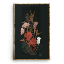 Load image into Gallery viewer, Tropical Bouquet in Warm Green Art Print
