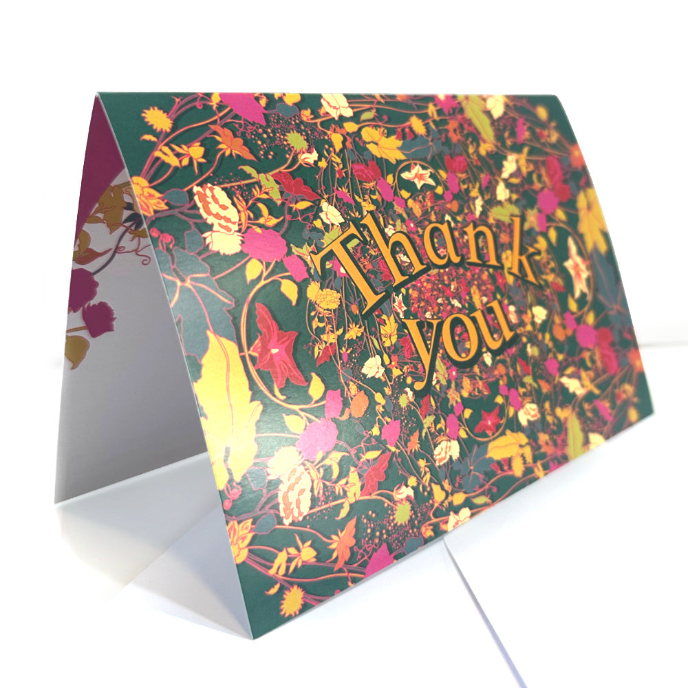 Floral Thankyou Card | A6