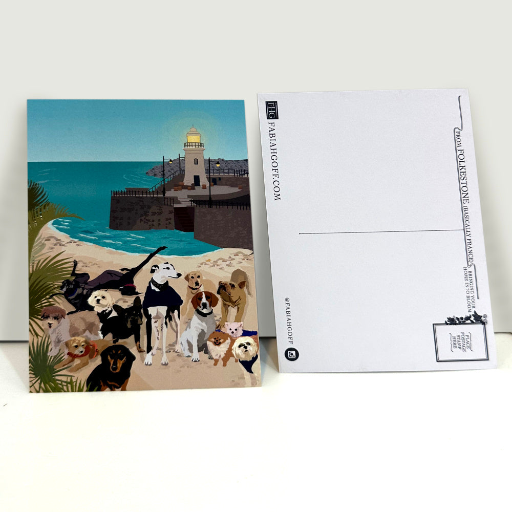 Postcard | Folkestone Dogs
