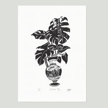 Load image into Gallery viewer, Grecian Jug Linoprint | A3
