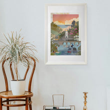 Load image into Gallery viewer, A3 Folkestone Beach Sunburst
