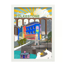 Load image into Gallery viewer, A3 | Creative Folkestone Town | Poster
