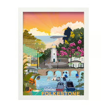 Load image into Gallery viewer, A3 | Fabulous Folkestone Beach | Poster
