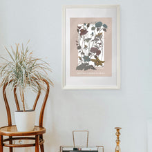 Load image into Gallery viewer, A3 &#39;Kentish Garden&#39; Giclee Print against White
