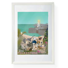 Load image into Gallery viewer, A3 | Sunny Folkestone Dawgs | Poster

