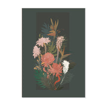 Load image into Gallery viewer, Tropical Bouquet in Warm Green Art Print
