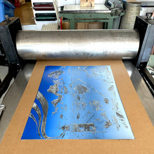 Load image into Gallery viewer, Folkestone to Dover | A1 Limited Edition Linocut Print by Fabia Goff (Pre-Order)
