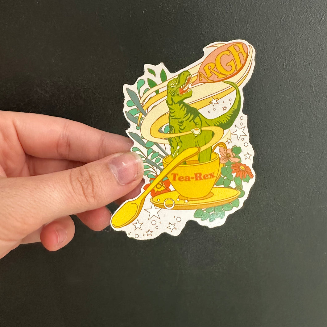 Tea-Rex | Vinyl Sticker
