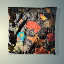 Load image into Gallery viewer, Velvet Cushion Covers - Kentish Garden at Night Design
