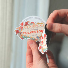 Load image into Gallery viewer, Welcome to Fabulous Folkestone Fridge Magnet

