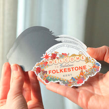 Load image into Gallery viewer, Welcome to Fabulous Folkestone Fridge Magnet
