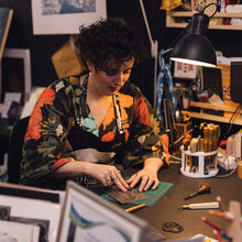 Load image into Gallery viewer, Folkestone to Dover Live Printing Event Ticket | Fabia Hebe Goff at The Grand
