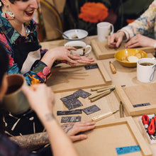 Load image into Gallery viewer, Introductory Linocut Workshop - Fabia.H.Goff - Folkestone - 23rd August
