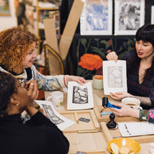 Load image into Gallery viewer, Introductory Linocut Workshop - Fabia.H.Goff - Folkestone - 23rd August
