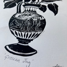 Load image into Gallery viewer, Grecian Jug Linoprint
