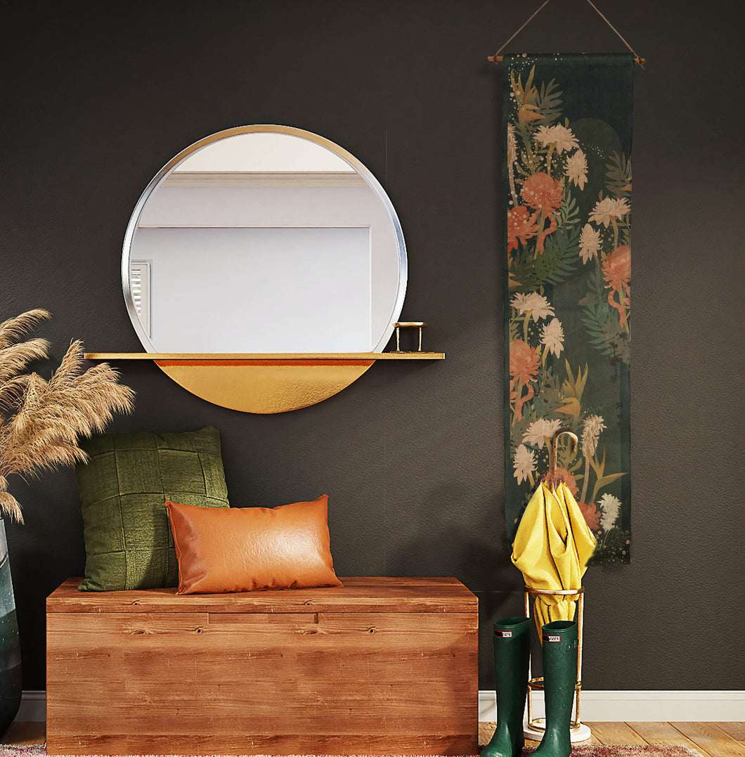 Tropical Darkness Wall Hanging