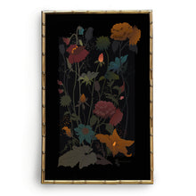 Load image into Gallery viewer, Kentish Garden Florals in the Dark Art Print

